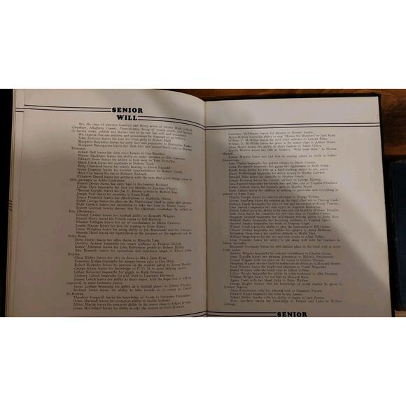 1937 Highschool Yearbook And Diploma Vintage Ephemera Shaleresque - Picture 11 of 16